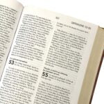 SESOTHO 1909 SO complete Bible, medium size, brown vinyl softcover, gilt-edged, ribbon marke