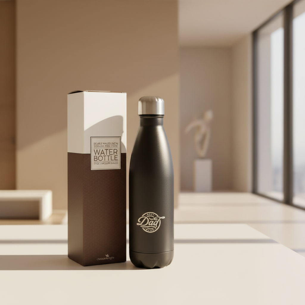 Best Dad Ever (Water Bottle) Stainless Steel Flask