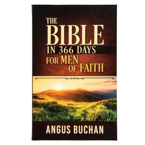 The Bible In 366 Days For Men Of Faith New Cover (Paperback) BY ANGUS BUCHAN