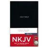 NKJV Black Faux Leather Gift And Award Bible Red Letter Comfort Print Flexcover
