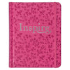 NLT Pink Peony Faux Leather Inspire Filament Bible