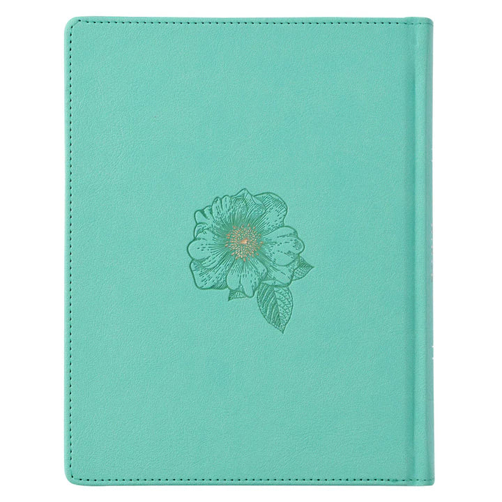 KJV Turquoise Faux Leather Hardcover My Promise Bible