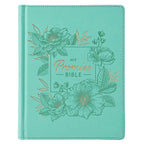 KJV Turquoise Faux Leather Hardcover My Promise Bible