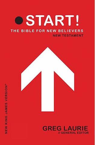 START! The Bible for New Believers Hardcover – by Greg Laurie