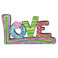 Love Wooden Display