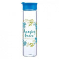 Glass Water Bottle - Amazing Grace