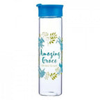 Glass Water Bottle - Amazing Grace