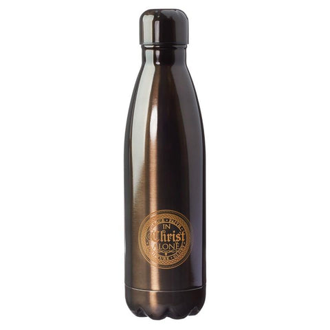 In Christ Alone Stainless Steel Water Bottle - Ephesians 2:8