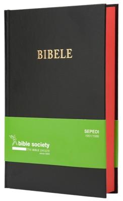 Sepedi 1951 complete Bible, medium size, black hardcover, red-edged
