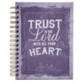 Trust In The Lord With All Your Heart (PROV 3:5) Hardcover Wirebound Journal
