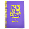 Safe And Secure Under His Wings Purple Journal