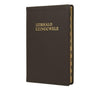 IsiXhosa 1975 Bible, medium size, black genuine leather cover, gilt-edged, thumb index